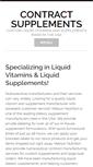 Mobile Screenshot of contractsupplements.com